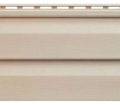 Виниловый сайдинг Аляска Люкс, Беж от производителя Альта-профиль по цене 220 р Виниловый сайдинг Аляска Люкс, Беж от производителя Альта-профиль по цене 220 р