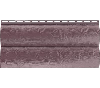 Сайдинг Blockhouse (Блокхаус - под бревно) Bh-02, Красно-коричневый от производителя  Альта-профиль по цене 705 р