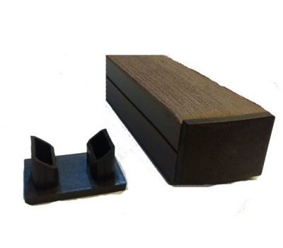 Заглушка для скамеечной лаги, крепеж балясин от производителя  ДеревоПласт по цене 33 р