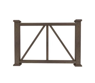 Ограждение из ДПК Е1 коричневый от производителя Dortmax по цене 8 860 р Ограждение из ДПК Е1 коричневый от производителя Dortmax по цене 8 860 р