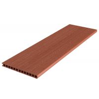 Ступень пустотелая ДПК Deckron Woodlike Терракот