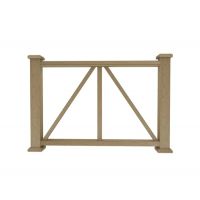 Ограждение из ДПК Е1 натуральный Ограждение из ДПК Е1 натуральный