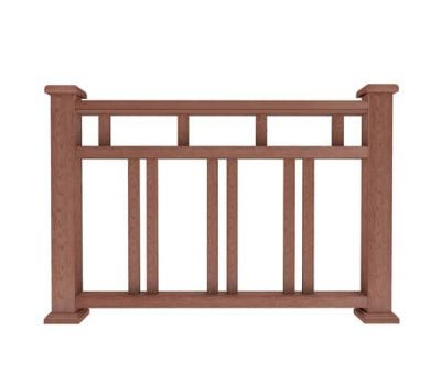 Ограждение из ДПК В1 терракот от производителя  Dortmax по цене 11 680 р