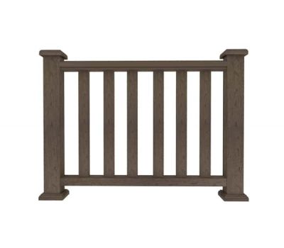 Ограждение из ДПК А1 коричневый от производителя  Dortmax по цене 9 870 р