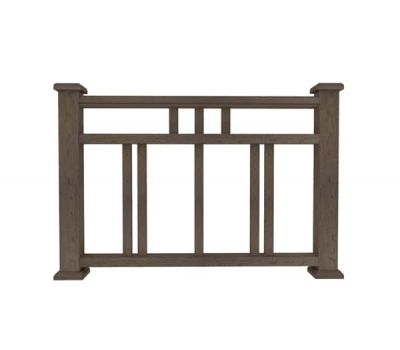 Ограждение из ДПК Г1 коричневый от производителя Dortmax по цене 11 130 р Ограждение из ДПК Г1 коричневый от производителя Dortmax по цене 11 130 р