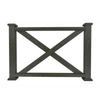 Ограждение из ДПК М1 черный