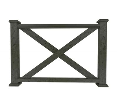 Ограждение из ДПК М1 черный от производителя  Dortmax по цене 9 930 р