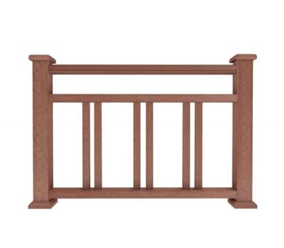 Ограждение из ДПК Б1 терракот от производителя Dortmax по цене 10 950 р Ограждение из ДПК Б1 терракот от производителя Dortmax по цене 10 950 р