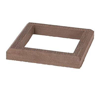 Рамка ДПК для столба 100x100 Шоколад от производителя  Deckart (Россия) по цене 700 р