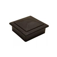 Крышка верхняя ПВХ для столба 125х125 Графит