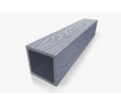 Столб опорный ДПК 100×100 Серый от производителя  Deckart (Россия) по цене 1 215 р