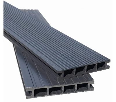 Террасная доска из ДПК Вельвет - Графит от производителя  Доломит по цене 385 р