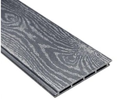 Фасадная доска ДПК Fusto Bаgnato - Графит от производителя  Faynag по цене 455 р