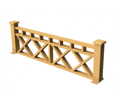 Декоративные ограждения ДПК "Бэйли", Песчаник, шлифованное от производителя GrinderDeco по цене 7 306 р Декоративные ограждения ДПК "Бэйли", Песчаник, шлифованное от производителя GrinderDeco по цене 7 306 р