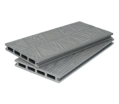 Террасная доска ДПК 3D+3D NEW пустотелая двухсторонняя Серый от производителя Polivan Group по цене 730 р Террасная доска ДПК 3D+3D NEW пустотелая двухсторонняя Серый от производителя Polivan Group по цене 730 р