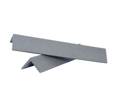 Уголок шлифованный из ДПК завершающий Серый от производителя Polivan Group по цене 230 р Уголок шлифованный из ДПК завершающий Серый от производителя Polivan Group по цене 230 р