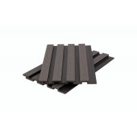 Стеновая панель брусковая из ДПК CO-EX MIX Grey dark