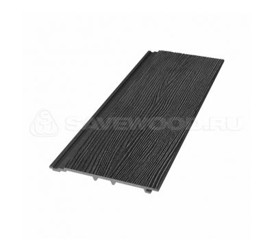 Cайдинг из ДПК SW Cedrus (R) радиальный распил Черный от производителя Savewood по цене 343 р Cайдинг из ДПК SW Cedrus (R) радиальный распил Черный от производителя Savewood по цене 343 р