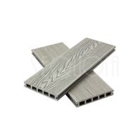 Террасная доска 3D Dual WOOD GRAY (серый) Террасная доска 3D Dual WOOD GRAY (серый)