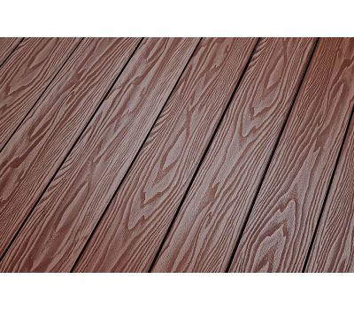 Террасная доска Смарт 3D Полнотелая с пазом Орех Милано от производителя  Terrapol по цене 1 045 р