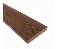 Террасная доска Смарт 3D Полнотелая без паза Орех Милано