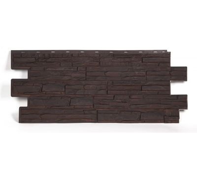 Фасадные панели СЕРИЯ ЭКО 2 АЛЬПИЙСКАЯ СКАЗКА - Венге от производителя  Т-сайдинг по цене 580 р