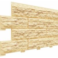 Цокольный сайдинг коллекция Скалистый риф премиум - Карри Цокольный сайдинг коллекция Скалистый риф премиум - Карри