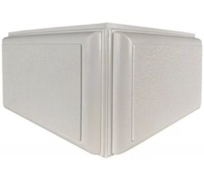 Термоугол Наружный Дагестанский Камень 235 мм Белый от производителя  Доломит по цене 530 р