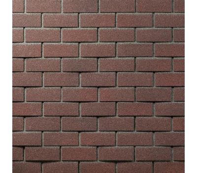 Плитка Фасадная битумная, HAUBERK кирпич Обожжённый от производителя  Технониколь по цене 765 р
