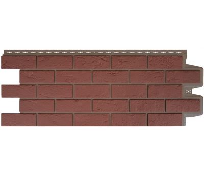 Фасадные панели Cостаренный кирпич Элит Корица (Махагон) тёмно-бежевый ШОВ от производителя  Grand Line по цене 704 р