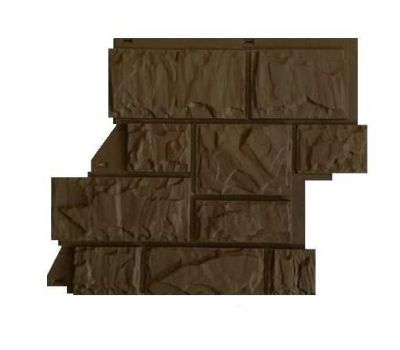 Цокольный сайдинг - Коричневый от производителя  Canada Ridge по цене 240 р