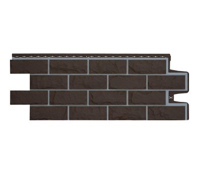 Фасадные панели Премиум Камень колотый Шоколадный от производителя  Grand Line по цене 633 р