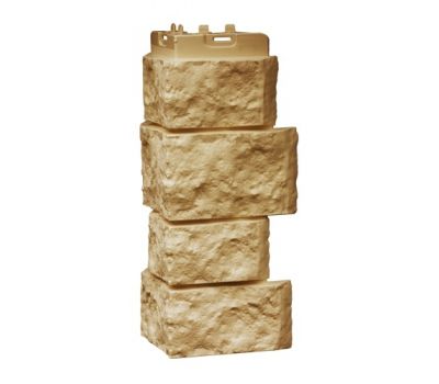 Угол Стандарт Дикий камень  Песочный от производителя  Grand Line по цене 510 р