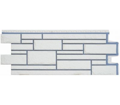 Фасадные панели Премиум Камелот Молочный (Пломбирный) от производителя  Grand Line по цене 581 р