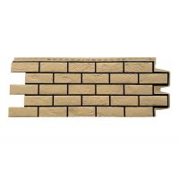 Фасадные панели Премиум состаренный кирпич Песочный (шов RAL 9005) Фасадные панели Премиум состаренный кирпич Песочный (шов RAL 9005)