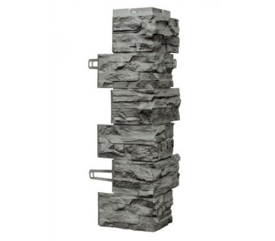 Угол для цокольного сайдинга Скалистый камень - Квебек от производителя  Royal Stone по цене 790 р