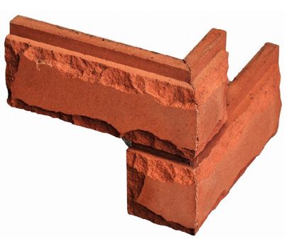 Угловой  элемент«Колотый кирпич» от производителя  «Кирисс Фасад» по цене 290 р