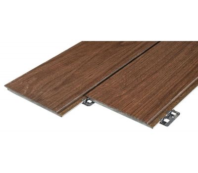 Фиброцементный сайдинг Decor Wood Click Берёза от производителя  FCS Group по цене 2 300 р