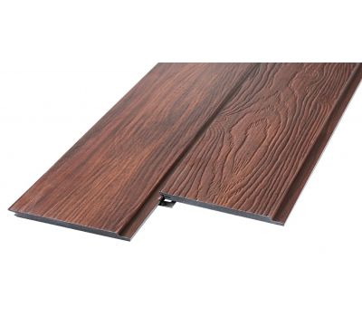 Фиброцементный сайдинг Decor Wood Click Золотой орех от производителя  FCS Group по цене 2 300 р