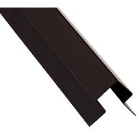 Внешний асимметричный угловой профиль RAL 8017 Внешний асимметричный угловой профиль RAL 8017