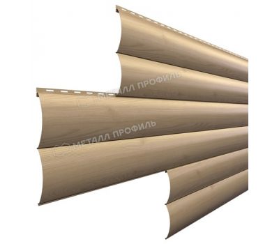 Металлический сайдинг Woodstock-28х330 (ECOSTEEL-01-Клен-0.5) от производителя  Металл Профиль по цене 1 550 р