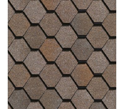 Двухслойная ламинированная черепица Вестерн Клондайк от производителя  Shinglas по цене 2 200 р