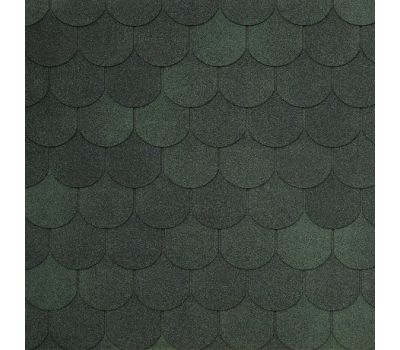 Гибкая черепица CAPRI verde 473 от производителя  Tegola по цене 903 р