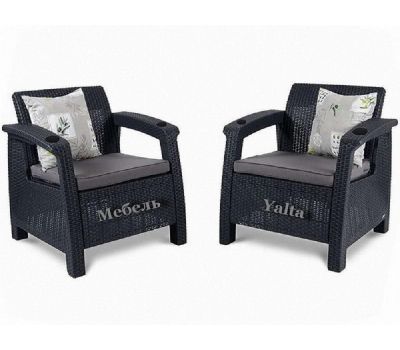 Комплект кресел Double от производителя  Мебель Yalta по цене 18 000 р