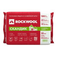 Утеплитель Лайт Баттс Скандик 50х600х800 Утеплитель Лайт Баттс Скандик 50х600х800