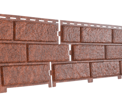 Фасадная панель Стоун Хаус - Кирпич Красный от производителя Ю-Пласт по цене 620 р Фасадная панель Стоун Хаус - Кирпич Красный от производителя Ю-Пласт по цене 620 р