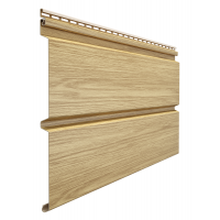 Виниловый сайдинг - серия LUX Брус D6S, Зрелый каштан