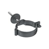 Декоративный хомут трубы под метиз с комплектом крепления RR 23 Маренго matt 125/90 Декоративный хомут трубы под метиз с комплектом крепления RR 23 Маренго matt 125/90