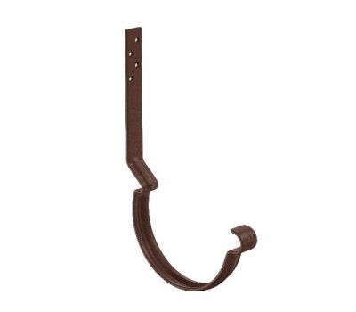 Крюк крепления желоба длинный с комплектом крепления RAL 8017 Коричневый matt 150/100 от производителя Aquasystem по цене 718 р Крюк крепления желоба длинный с комплектом крепления RAL 8017 Коричневый matt 150/100 от производителя Aquasystem по цене 718 р