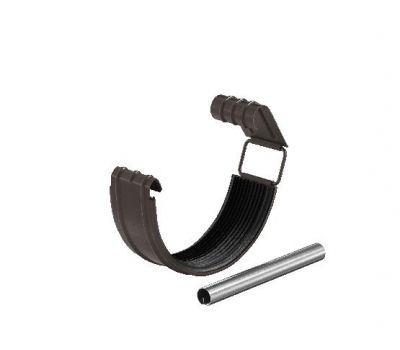 Соединитель желоба в комплекте RR 32 Тёмно-коричневый 150/100 от производителя  Aquasystem по цене 584 р